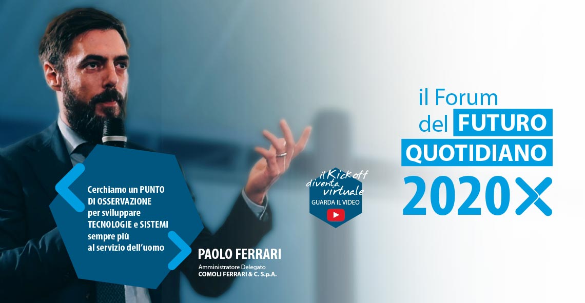 Paolo Ferrari - kick off 13 marzo 2020